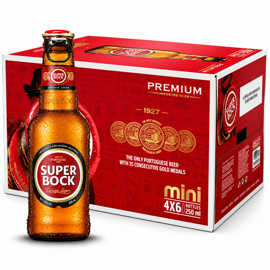 スーパーボック ミニケース 24本入り / Super Bock Mini Case (24 Bottles)