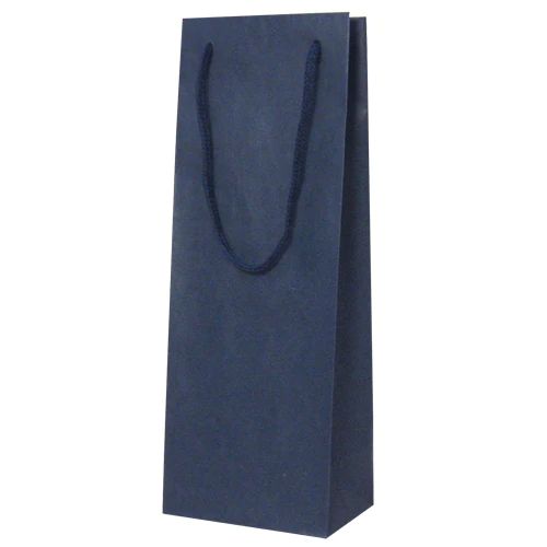 【手提げ袋】ワイン1本用 紺色